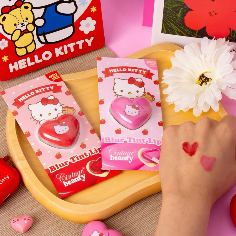 ลิปทินท์เบลอร์ปากซินเทจ Cintage Beauty Blur Tint Lip X Hello Kitty