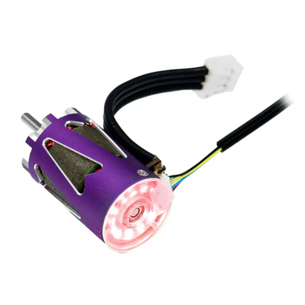 Furitek LumaPower 5500KV Brushless Sensored Motor Purple w/ LED For 1/24 1/28 Mini-Z / Mini Drift FUR-2608