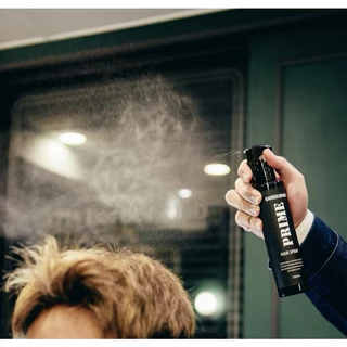 #Barber Brain #Prime Hair Spray 3IN1 สเปรย์น้ำนมกันความร้อนเงางาม เพิ่มวอลลุ่ม,ยกโคนผม150 ml.BB-516