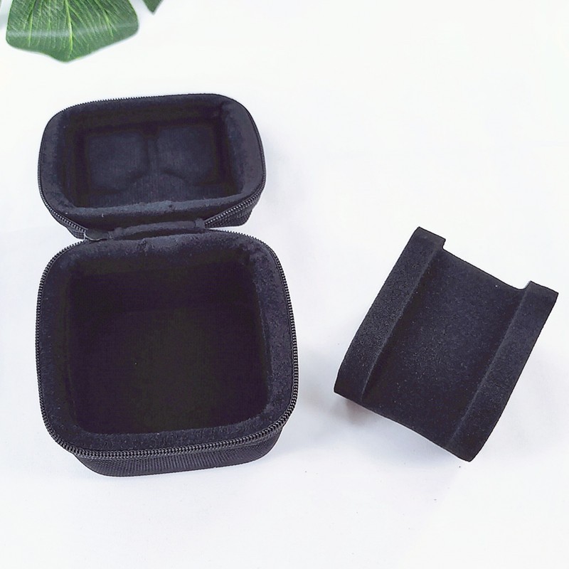 Eva กระเป๋าใส่นาฬิกาพกพา 1 เรือน ดีไซน์เรียบหรู พร้อมซิปปิด กล่องนาฬิกา Watch Box