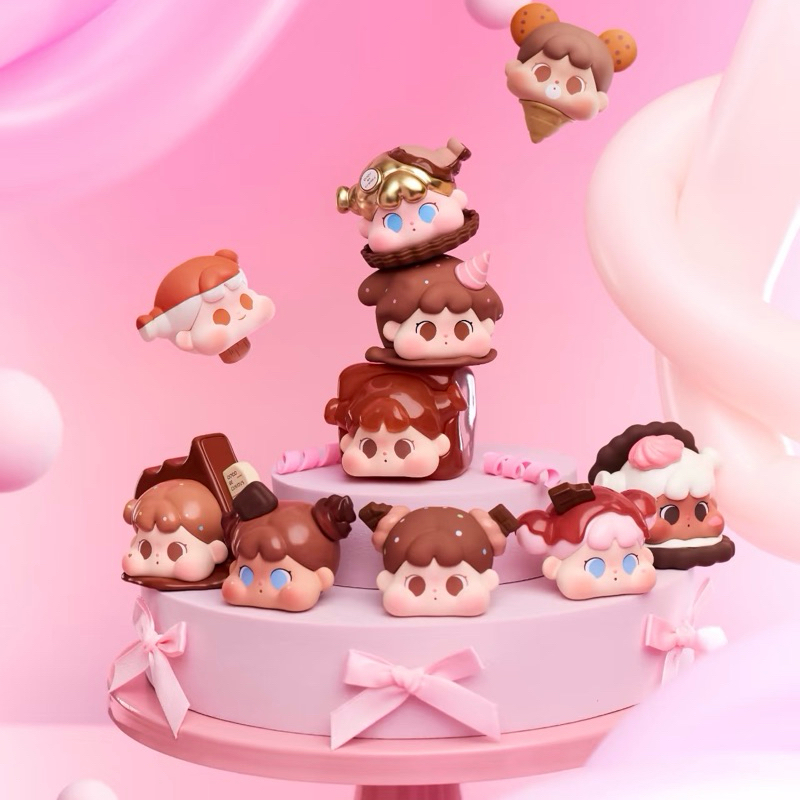 ( 1 สุ่ม / 1 ตัว ) Qoqo miniface Chocolate 🍫✨