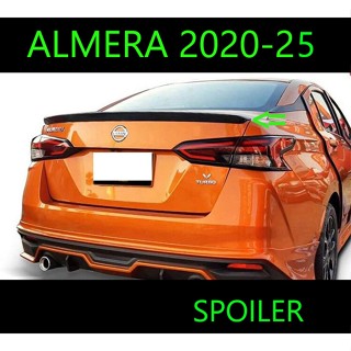 สปอยเลอร์หลัง Spoiler Almera 2020-2025 ตรงรุ่น เข้ารูป ติดด้…