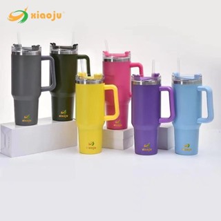 XIAOJU เเก้วเก็บความเย็น หูจับพร้อมสเเตนเลสกันความร้อน ขนาด …