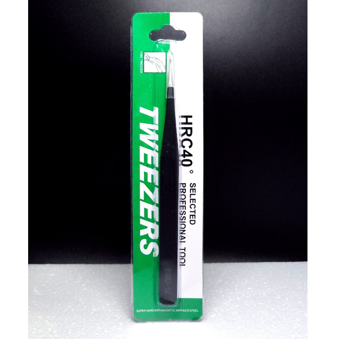 JX.TIMES แหนบป้องกันไฟฟ้าสถิต ปลายหัวแหลม / โค้ง - รูปที่ 3