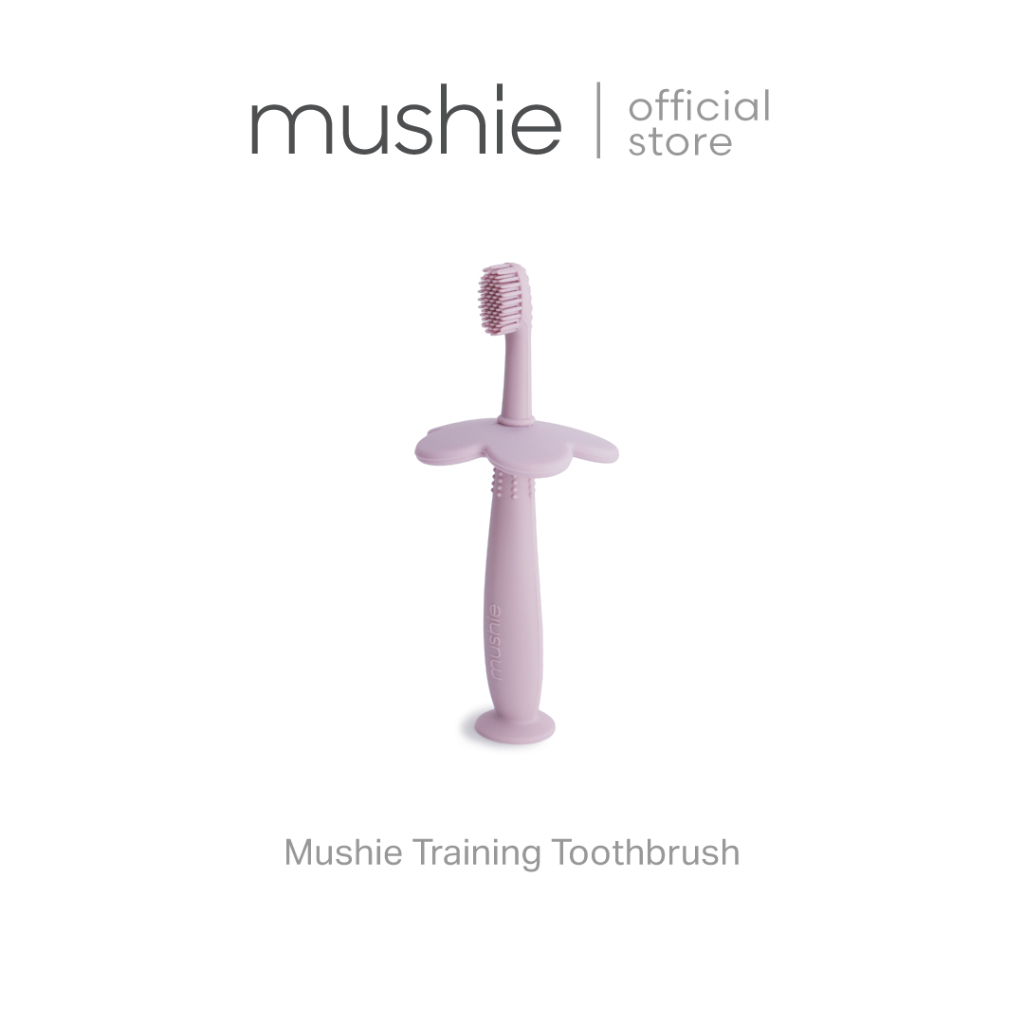 Mushie Training Toothbrush แปรงสีฟันหัดแปรงสำหรับลูกน้อย