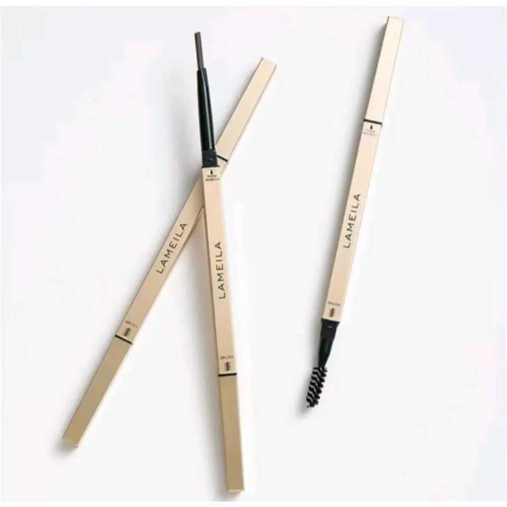 ไม่มีกล่อง ยี่ห้อLAMEILA  แท่งสีทอง  ดินสอเขียนคิ้ว กันน้ำ 2 in 1 มีแปรงปัดคิ้วในตัว 5 สี thumbnail 8