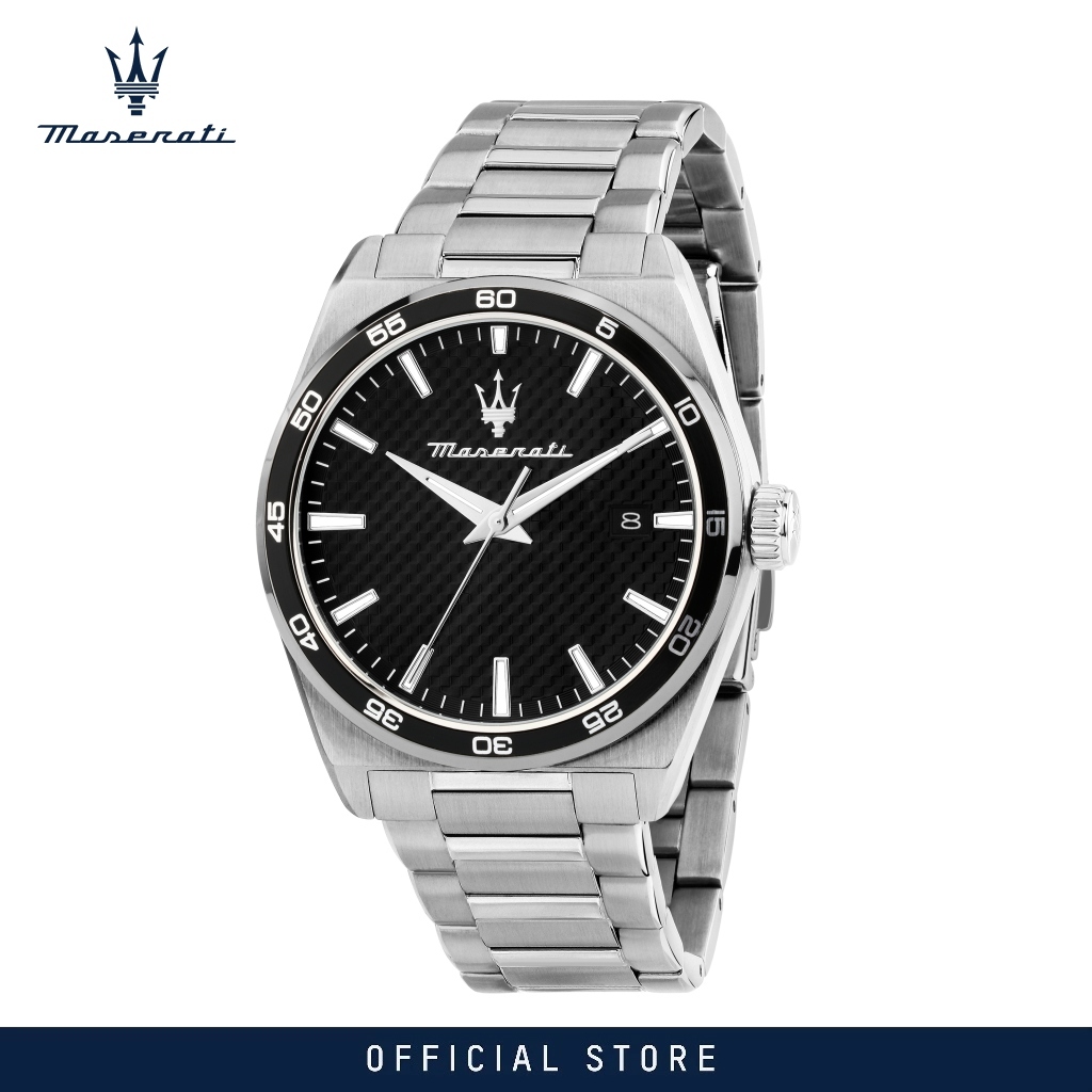 【2 Years Warranty】MASERATI Velocita' 41mm Men's Quartz Watch R8853152002 Japan Movement