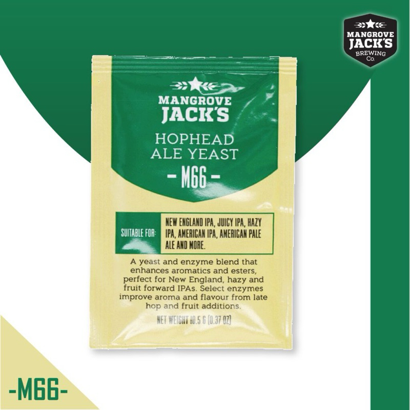 Mangrove Jack’s - M66 - Hophead Ale Yeast 10g.