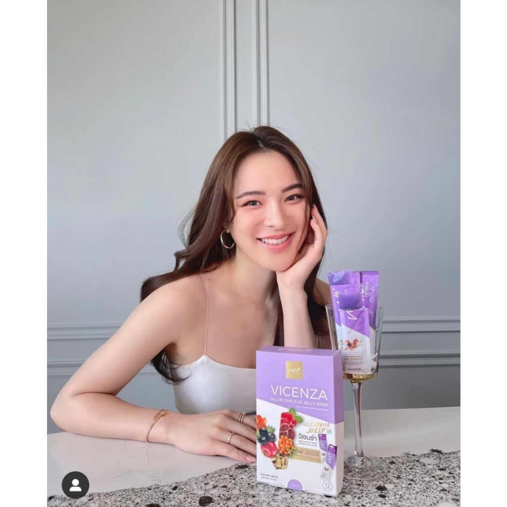 ✅ ส่งฟรี/พร้อมส่ง ✅ VENE VENEKA VICENZA  ALL IN ONE  FIR JELLY STRIP เวเน่ เวเนก้า วิเซนซ่า ออลอินวัน 1กล่องมี12ซอง - รูปที่ 3