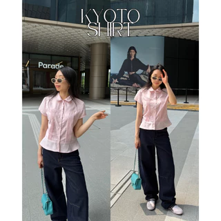UIUI | KYOTO SHIRT เสื้อเชิ้ตแขนสั้น