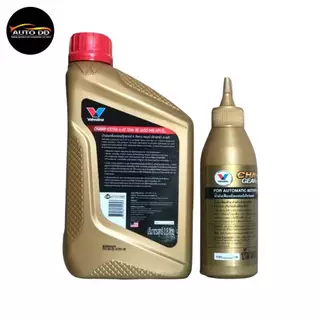น้ำมันเครื่องวาโวลีน แท้100% Valvoline Champ Extra 4-AT 10W-30 ขนาด 0.8 ลิตร แถมฟรีเฟืองท้าย ขนาด 120 ml.
