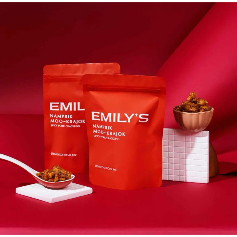 รับหิ้ว⭐️น้ำพริกหมูกระจก ร้านดัง EMILY'S