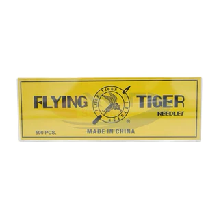เข็มทองจักรเย็บอุตสาหกรรมFLYING TIGER เข็มเย็บอุตสาหกรรม DBx1 เคลือบไทเทเนียม แข็งแรง ทนทาน เบอร์ 9-18