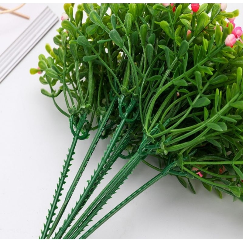 ช่อดอกไม้ปลอม 1มัด มี 5 ก้าน พร้อมส่งจากไทยจ้า🥰🇹🇭💐 - รูปที่ 2