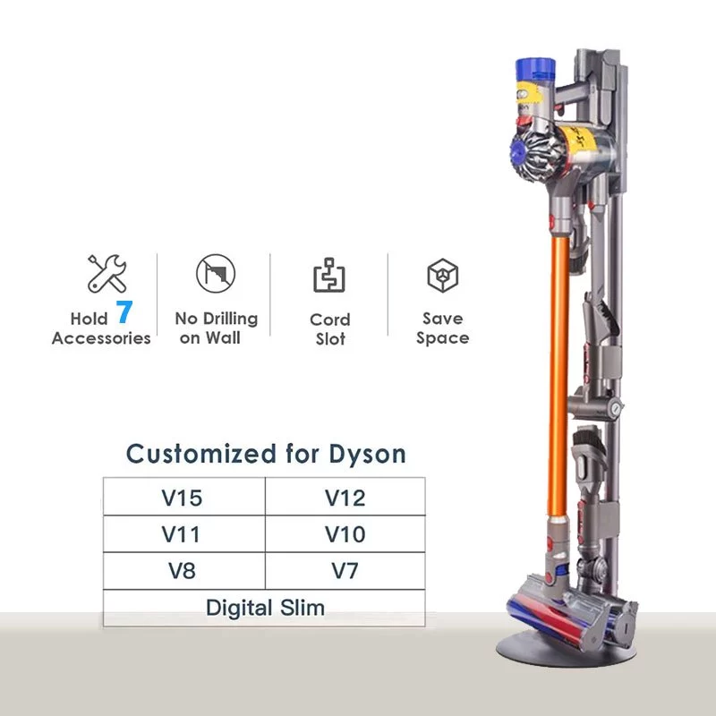 ขาตั้งเครื่องดูดฝุ่น for dyson V15 V12 Digital Slim V10 V8 Micro ที่วางเครื่องดูดฝุ่น ขาตั้งเครื่องดูดฝุ่นไร้สาย ขาตั้ง thumbnail 3