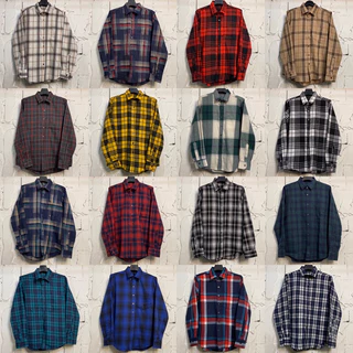 เสื้อเชิ้ตลายสก็อตแขนยาว ไซส์ m l xl 2xl 3xl 4xl ผ้าcotton brushขน💯%คุณภาพดี ผ้านิ่มใส่สบายไม่ร้อน ใส่ได้ทั้งชายและหญิง