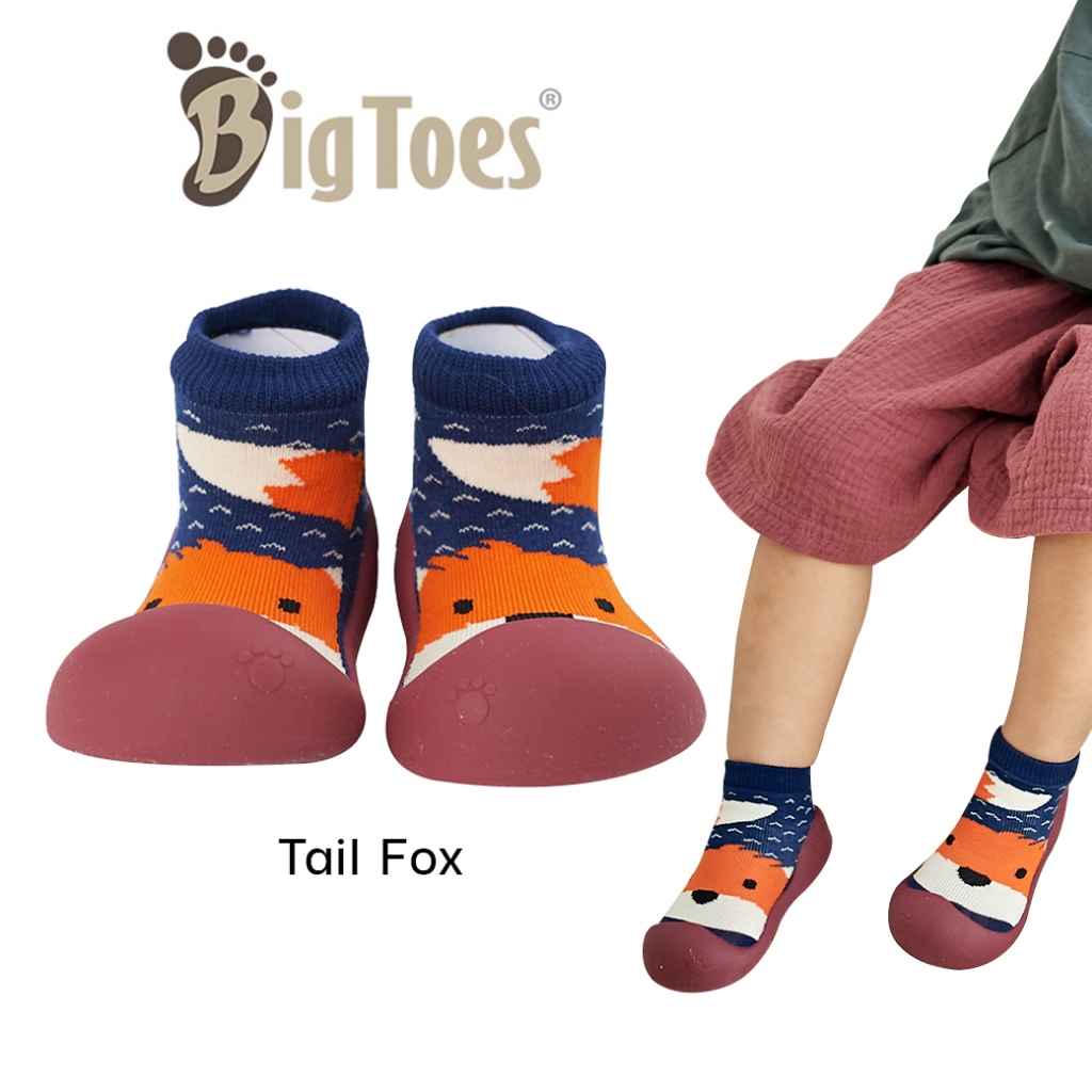 รองเท้าหัดเดิน Bigtoes ลาย Tail Fox รองเท้าเด็ก