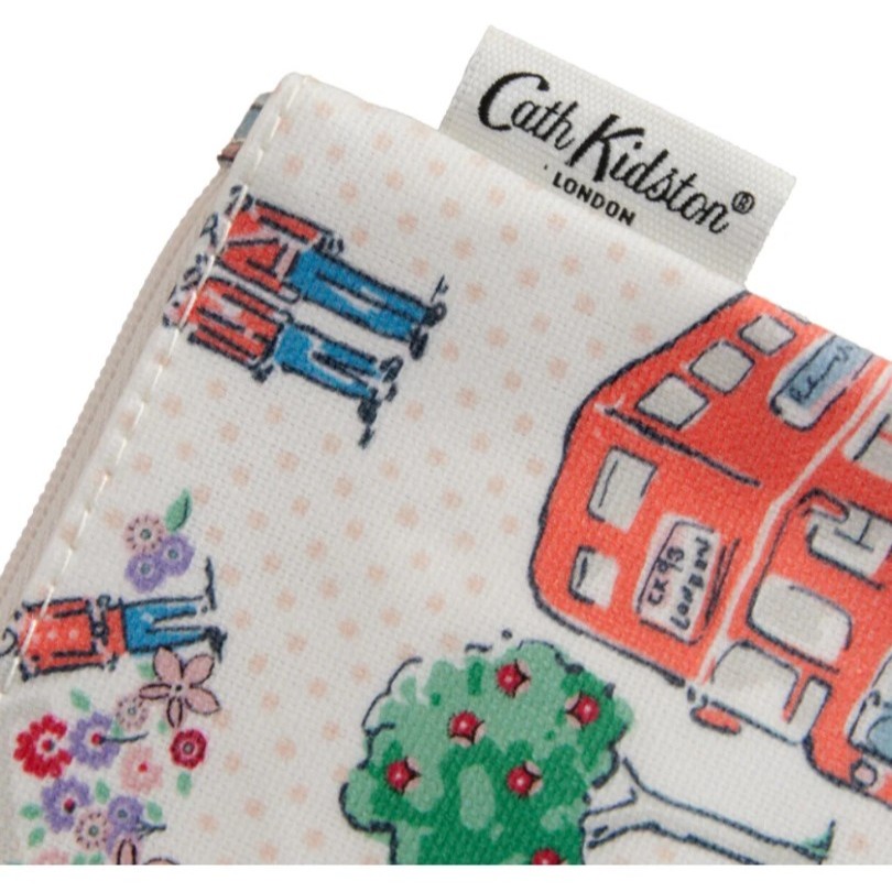 Cath Kidston Female Zip Purse Lovely London Ecru