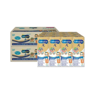 นมกล่อง เอนฟาโกร ยูเอชที สูตร3 ชนิดจืด (36 กล่อง) x2 ลัง Enfagrow UHT Stage3 Plain (36 boxes) x2 cases