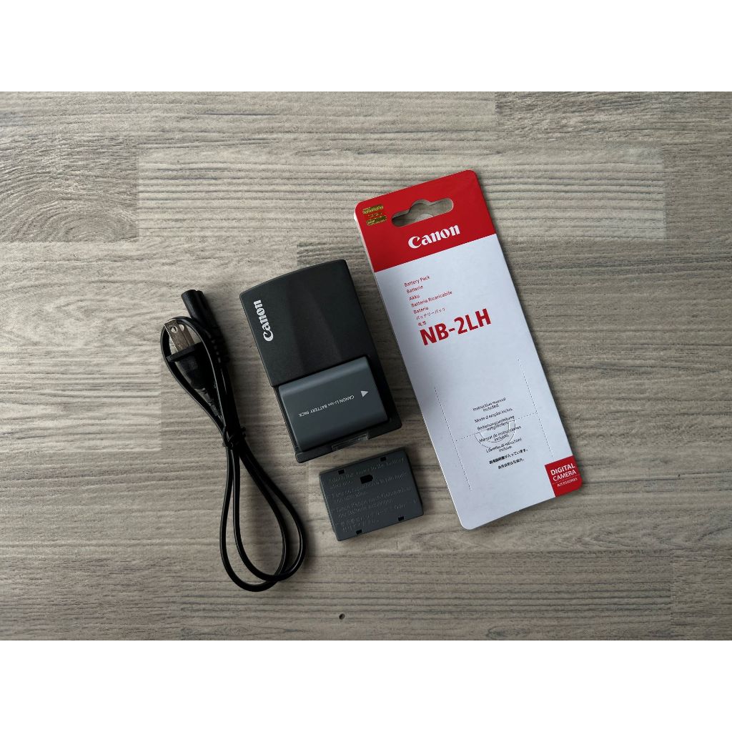 แบตเตอรี่ NB-2LH & แท่นชาร์จกล้อง Canon 350D 400D PowerShot G7 G9 S30 S40 S45 S80 Rebel XT Digital N