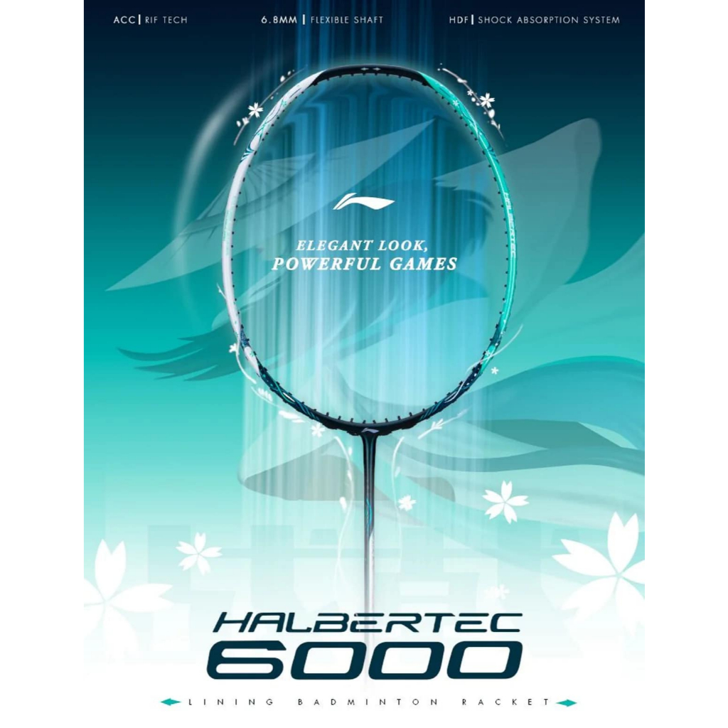 🏸🔥(มาแรง!)🔥🏸 Li-Ning HALBERTEC 6000 NEW – พลังบุก + คุมช็อต ลื่นไหลทุกแมตช์! 💥⚡