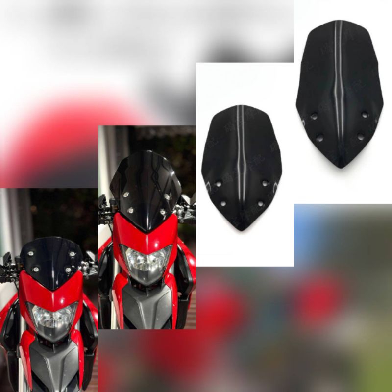 ชิวหน้าและขายึด Ducati Hypermotard 821