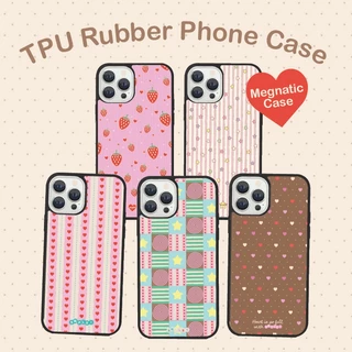 *มีแม่เหล็ก* XR - 17 Series พร้อมส่ง ⭐️ TPU Megnatic Phone Case เคสโทรศัพท์แม่เหล็กขอบซิลิโคนดำ