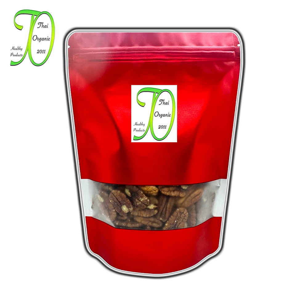 ถั่วพีแคน มีถึง 500 กรัม Pecans Nuts Up to 500 g Grade A+ พีแคนแกะเปลือก หอมมัน ทานเล่น เพื่อสุขภาพ คีโตทานได้