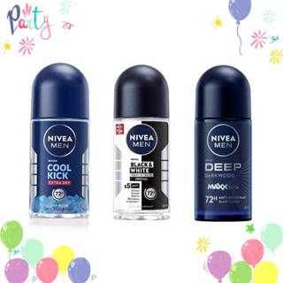 Nivea Men Roll On นีเวีย เมน โรลออน 50 มล. จำนวน 2 ชิ้น