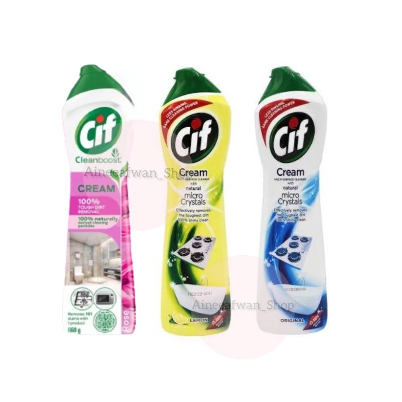 Cif cleaning cream ครีมทำความสะอาดเอนกประสงค์ ขนาด 660 กรัม