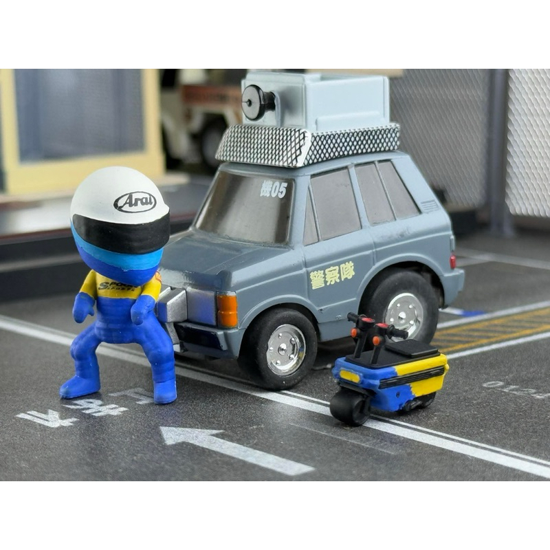 🔹 Figure คน + รถมอเตอร์ไซค์ Motocompo Spoon Scale Q ยี่ห้อ Resin work - รูปที่ 6