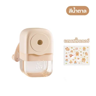กบเหลาดินสอ ที่เหลาดินสอ กบเหลามือหมุนแบบตั้งโต๊ะ พร้อมสติ๊กเกอร์ตกแต่ง พร้อมส่งจากรังสิต