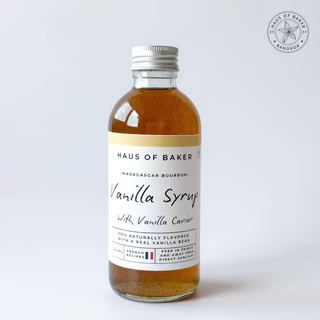 Vanilla Syrup French Recipe 🇫🇷 น้ำเชื่อมวานิลลาแท้ พร้อมเมล็ดวานิลลาจากมาดากัสการ์