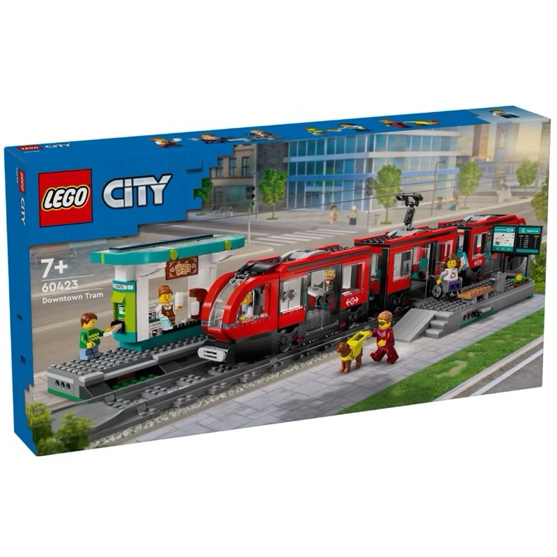 LEGO City 60423 Downtown Streetcar and Station by Bricks_Kp