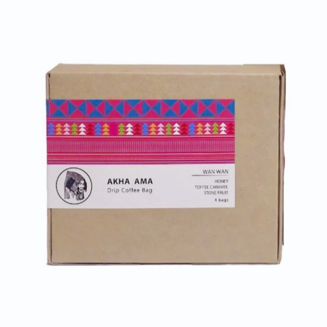 Akha Ama Coffee - Drip Coffee Bag “WANWAN"กาแฟดริปแบบซอง (Medium/คั่วกลาง)