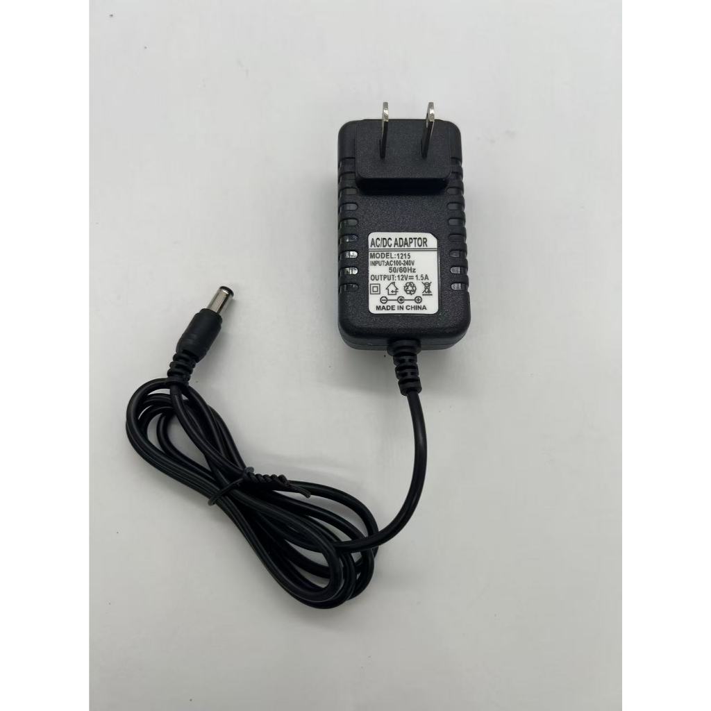 สายชาต หัวชาร์จ AC/DC อะแดปเตอร์5V 9V 12V 1เมตร DC5.5MM 1รูเล็ก อุปกรณ์อิเล็กทรอนิกส์ขนาดเล็กๆ