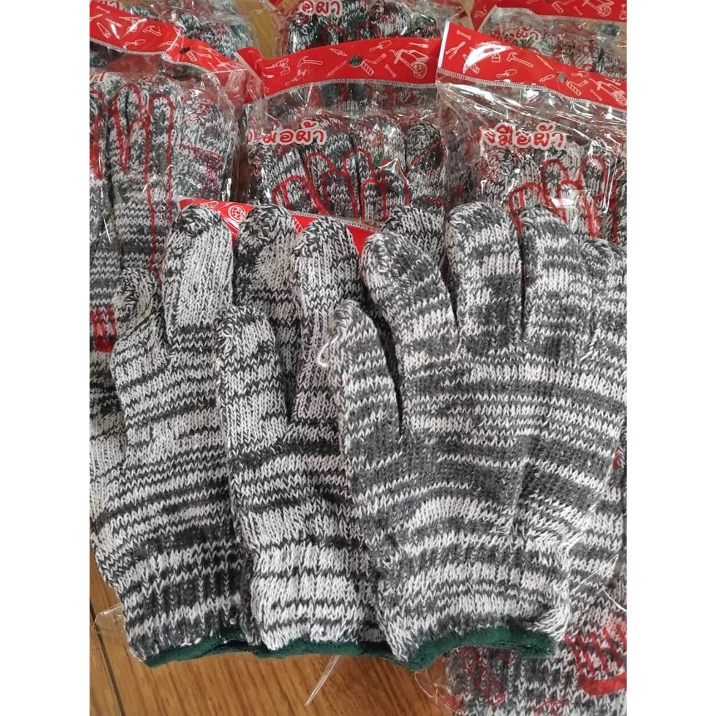 1โหล ถุงมือผ้าไหมพรม ถุงมือผ้าอย่างดี มีสีให้เลือก และแบบคละ ราคา ถูกที่สุด ดีลบีเคเค แกลเลอรีภาพที่ 6