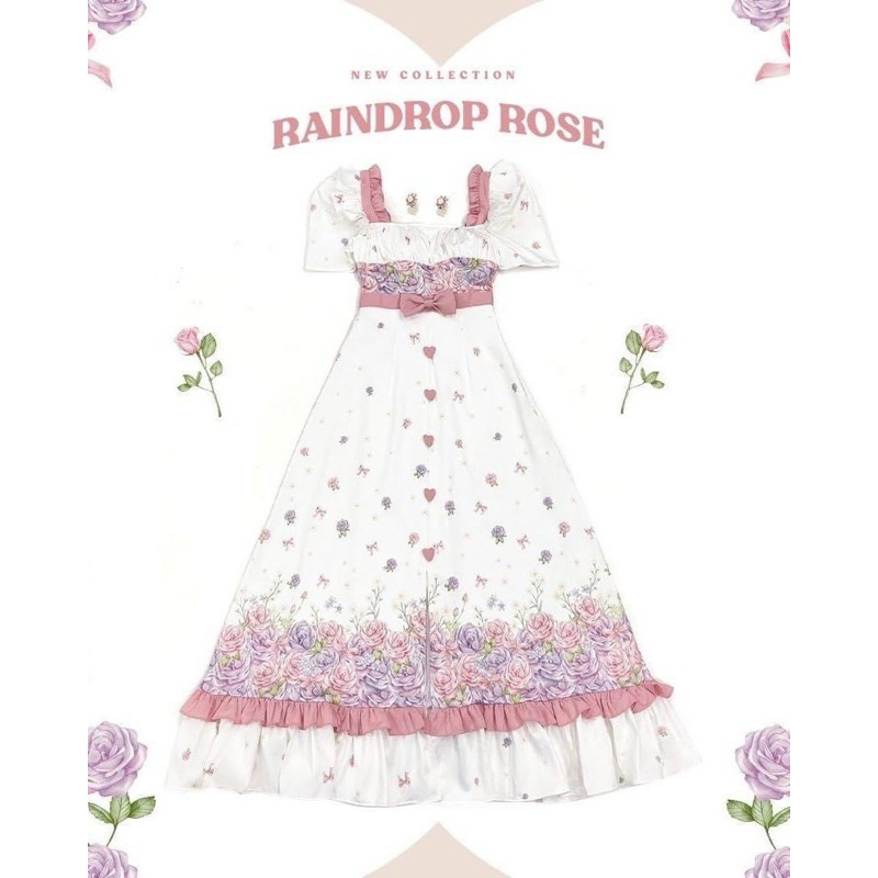 🌷ส่งต่อ เดรสงานป้าย BLT BRAND🌸มือสองSize.XS🌷