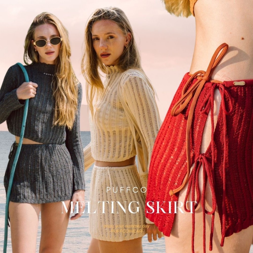 PUFFCOWEAR : Melting Skirt