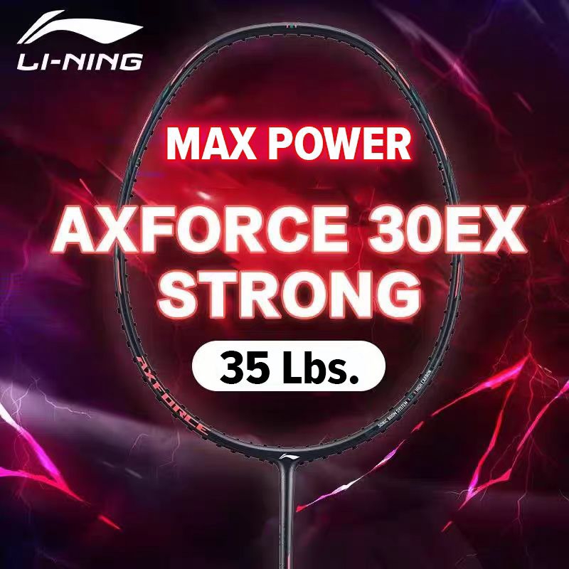 ไม้แบดมินตัน Li-Ning รุ่น Axforce 30 Ex-Light, Ex-Strong