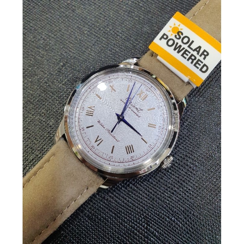นาฬิกาข้อมือผู้ชาย Orient Bambino 38 Solar Limited 75ปี  RA-WK0006S ผลิต750เรือนทั่วโลก