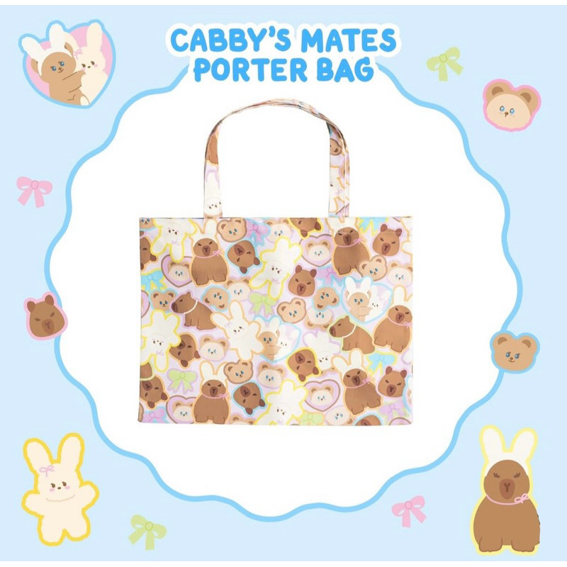 Hej Bonnie เดอะแบก Cabby’s mates porter Bag bonnie bag กระเป๋าขึ้นเครื่อง