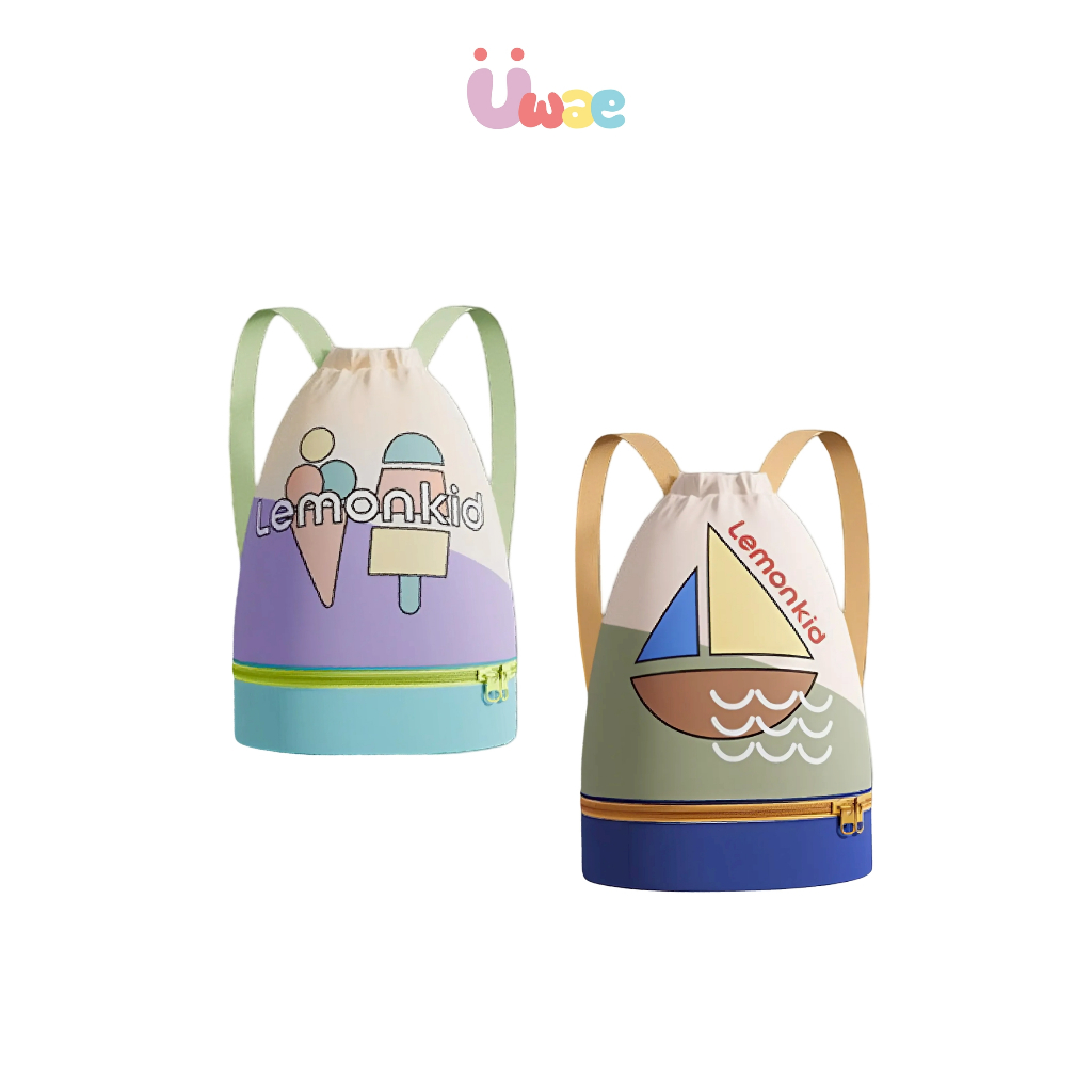 Uwae กระเป๋าเด็ก กระเป๋าใส่ผ้าเปียก กระเป๋าชายหาด Beach bag รุ่น BAG060- BAG061