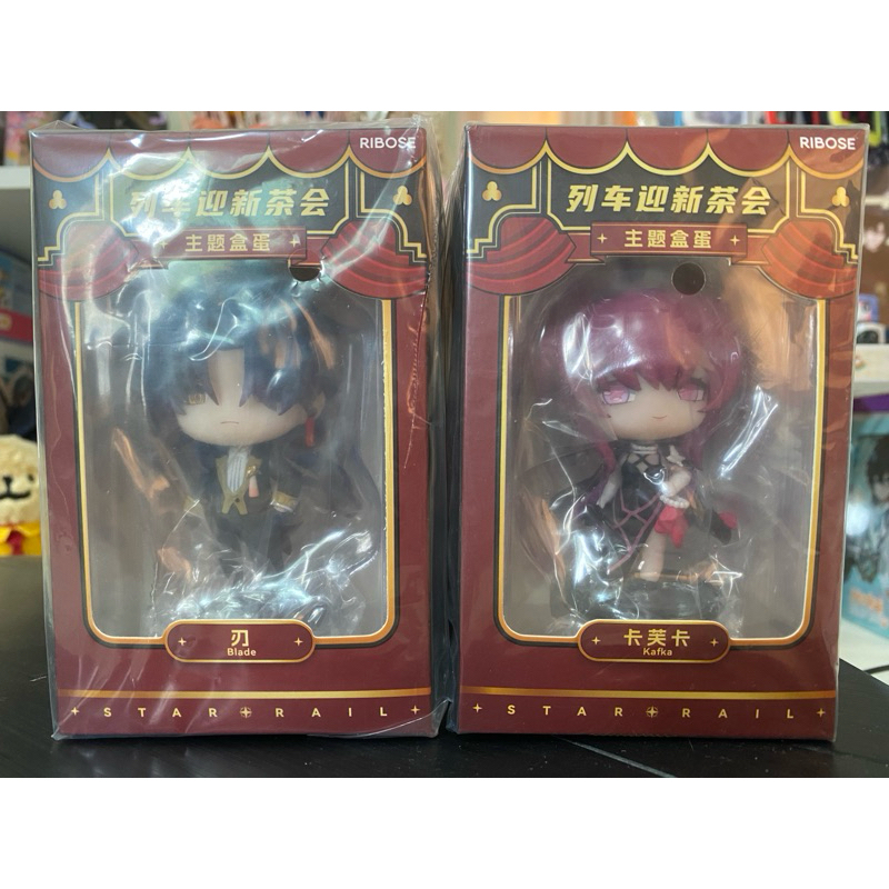 [พร้อมส่ง] ฟิกเกอร์ เบลด คาฟก้า Mini Figure Blade Kafka Honkai Star Rail official ของแท้