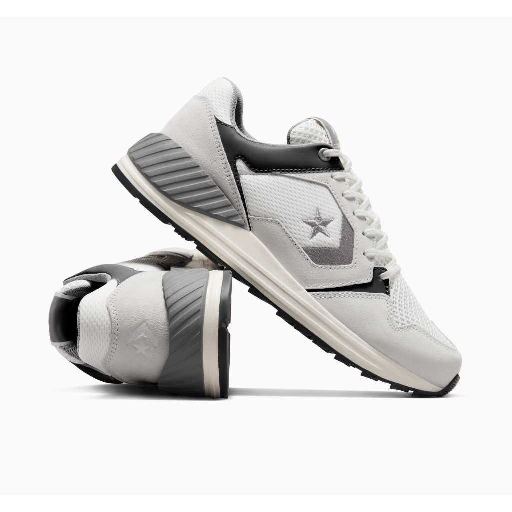 CONVERSE รองเท้า CONVERSE WAVE TRAINER SEASONAL COLOR OX WHITE/GREY ผู้ชาย A12837CM_S5WTGY