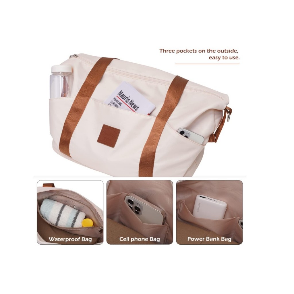 กระเป๋าเดินทางแบบถือ ขนาดใหญ่ มีช่องแยกส่วนแห้งและเปียก travel bag   L32