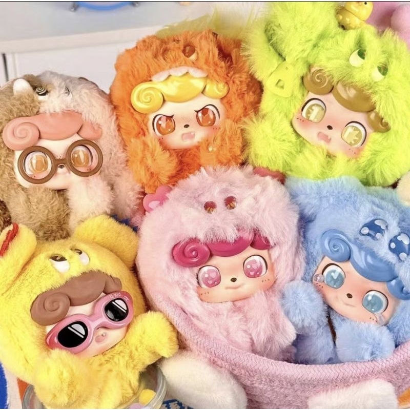 ✨พร้อมส่ง✨Q​ Kids​ (Q​ Baby) Emotional​ Hairy Monster​ แบบจุ่มพร้อมส่ง​ ✨🔥ลุ้นซีเครท​🔥✨