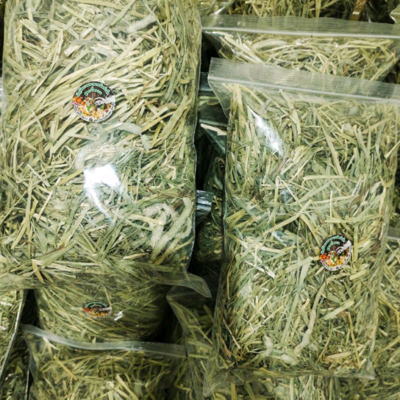 หญ้าทิโมธี 450 กรัม หญ้ากระต่าย แกสบี้ เต่า