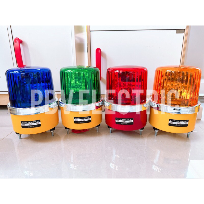 ไฟหมุน Baimer เบอร์2 5นิ้ว 220VAC/12VDC/24VDC