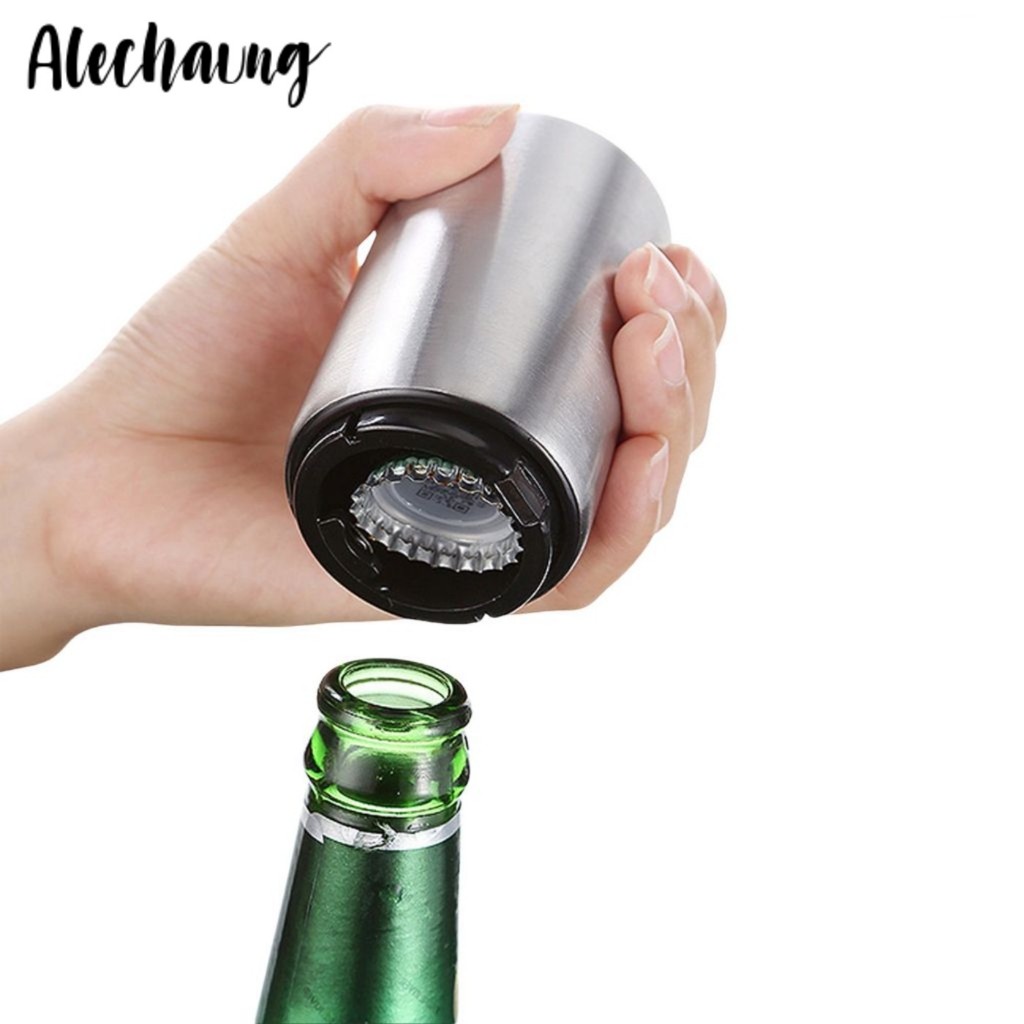ที่เปิดขวด ที่เปิดขวดแบบแม่เหล็ก Beer opener สแตนเลส ขนาดเล็ก ใช้งานได้จริง Alechaung coffee